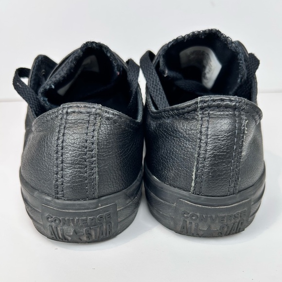 Converse Chuck Taylor All Star Leather Low Top Sneaker, 6, Classic Shoe - Picture 3 of 10